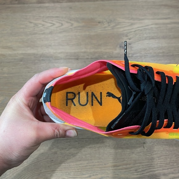 Puma Liberate Nitro Fireglow Running Men’s Shoes Size 8 Sneakers Gym Workout - Picture 12 of 15